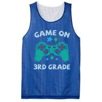 Gaming Game On 3Rd Grade Third First Day School Gamer Gift Mesh Reversible Basketball Jersey Tank