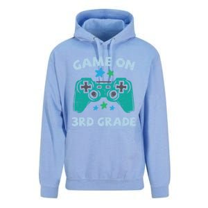 Gaming Game On 3Rd Grade Third First Day School Gamer Gift Unisex Surf Hoodie