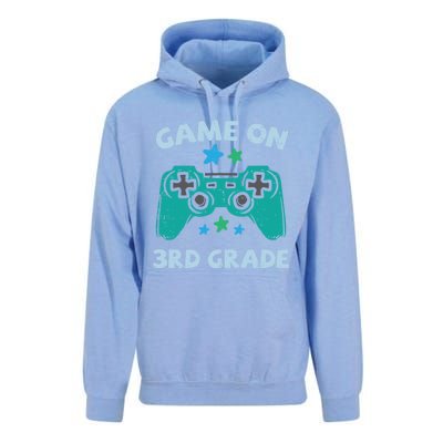 Gaming Game On 3Rd Grade Third First Day School Gamer Gift Unisex Surf Hoodie