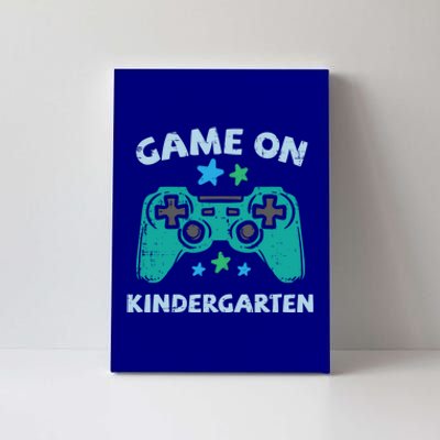 Gaming Game On Kindergarten First Day Of Gamer Gift Canvas