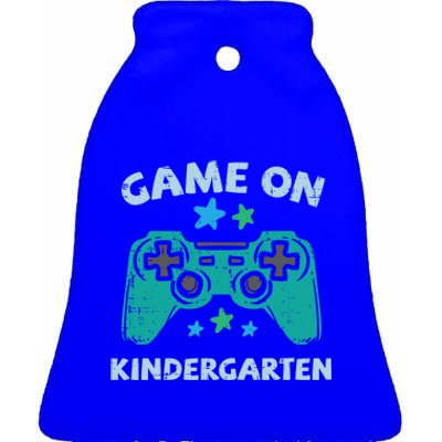 Gaming Game On Kindergarten First Day Of Gamer Gift Ceramic Bell Ornament