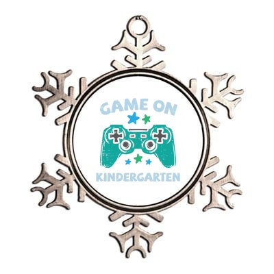 Gaming Game On Kindergarten First Day Of Gamer Gift Metallic Star Ornament