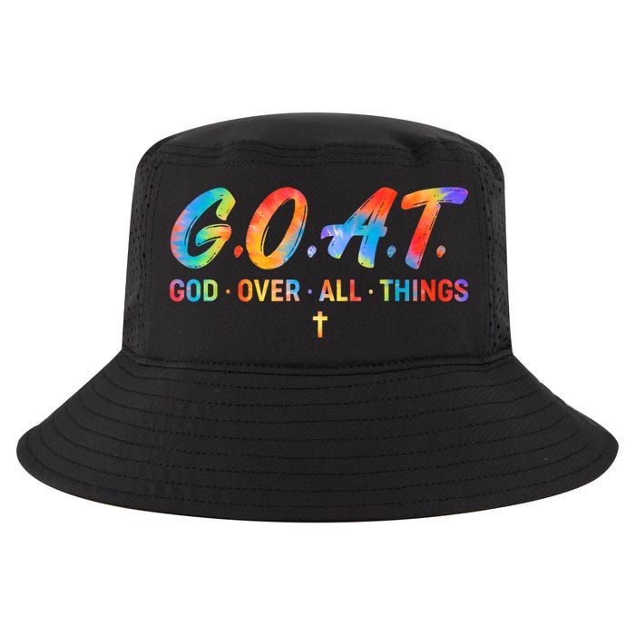 Goat God Over All Things Cool Comfort Performance Bucket Hat