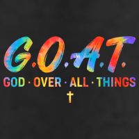 Goat God Over All Things Cool Comfort Performance Bucket Hat