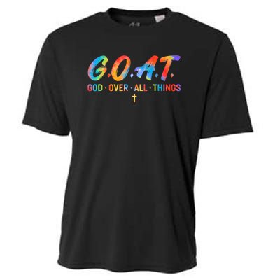 Goat God Over All Things Cooling Performance Crew T-Shirt