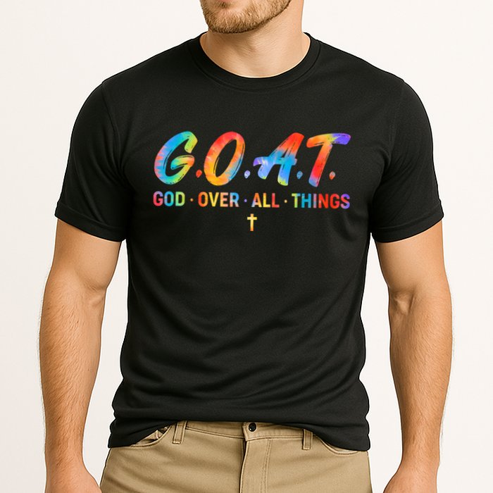Goat God Over All Things Cooling Performance Crew T-Shirt