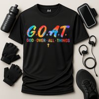 Goat God Over All Things Cooling Performance Crew T-Shirt