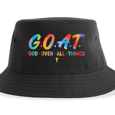 Goat God Over All Things Sustainable Bucket Hat