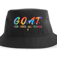 Goat God Over All Things Sustainable Bucket Hat