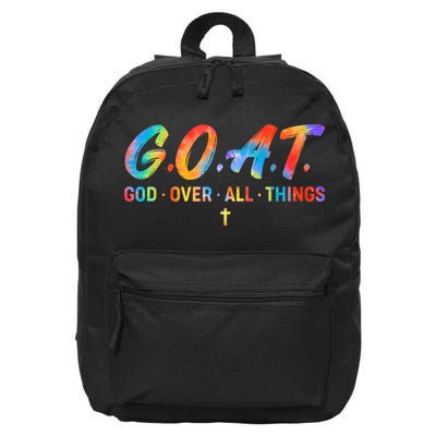 Goat God Over All Things 16 in Basic Backpack