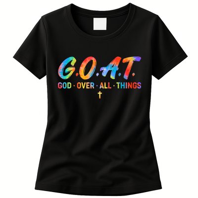 Goat God Over All Things Womens T-Shirt