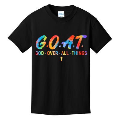 Goat God Over All Things Kids T-Shirt