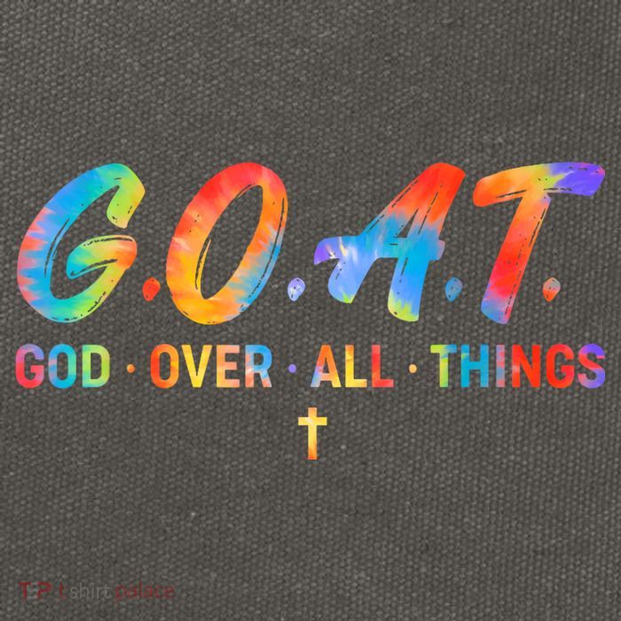 Goat God Over All Things Cotton Canvas Backpack