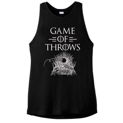 Great Game Of Throws Cornhole Bean Bag Toss Ladies PosiCharge Tri-Blend Wicking Tank