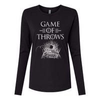 Great Game Of Throws Cornhole Bean Bag Toss Womens Cotton Relaxed Long Sleeve T-Shirt