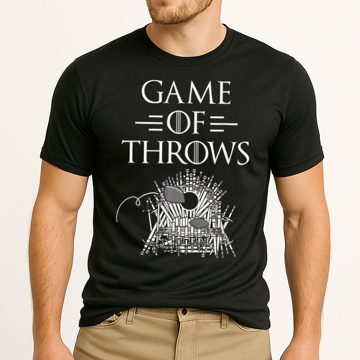 Great Game Of Throws Cornhole Bean Bag Toss Performance Shirt