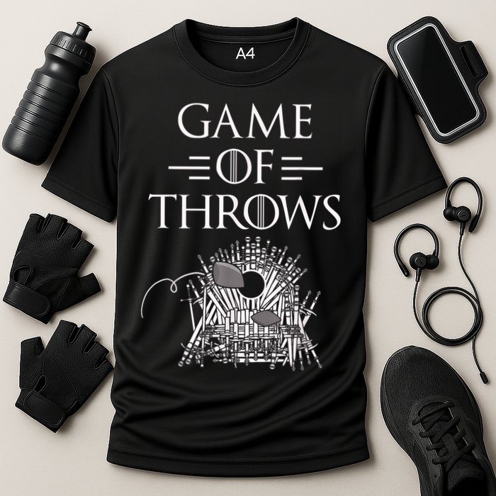 Great Game Of Throws Cornhole Bean Bag Toss Performance Shirt