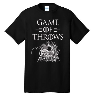 Great Game Of Throws Cornhole Bean Bag Toss Tall T-Shirt