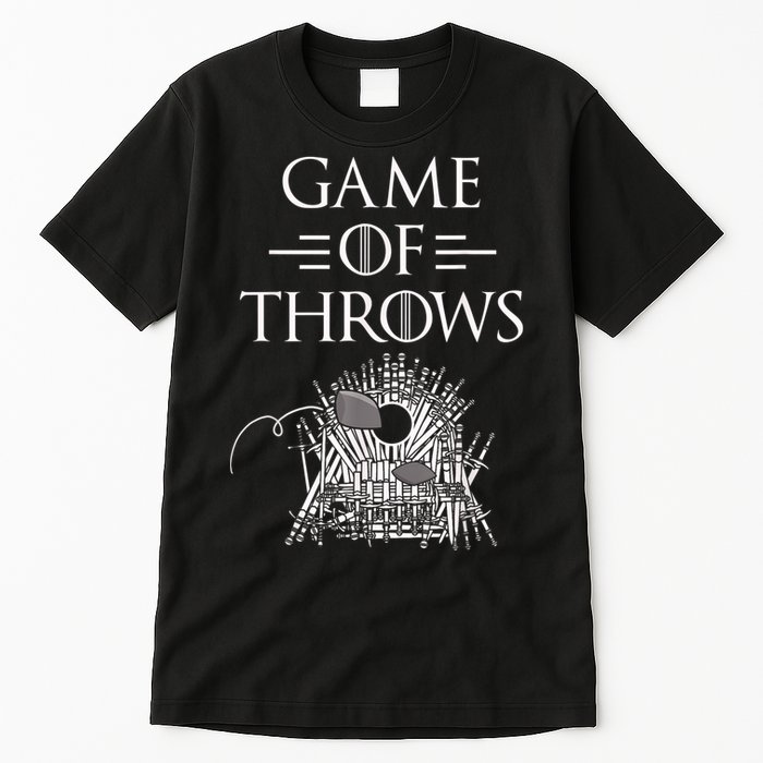 Great Game Of Throws Cornhole Bean Bag Toss Tall T-Shirt
