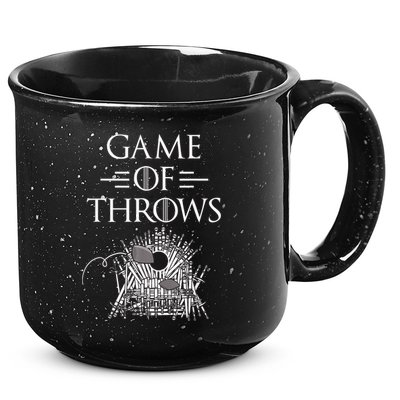 Great Game Of Throws Cornhole Bean Bag Toss 15oz Campfire Ceramic Mug