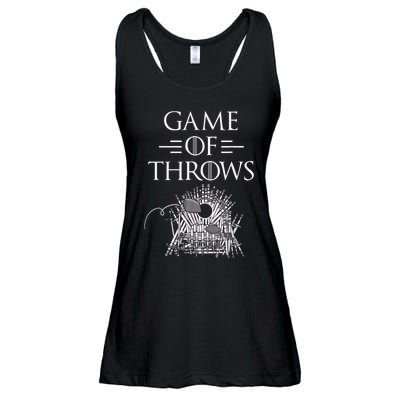 Great Game Of Throws Cornhole Bean Bag Toss Ladies Essential Flowy Tank