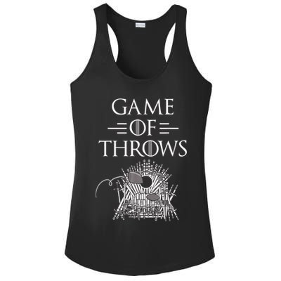 Great Game Of Throws Cornhole Bean Bag Toss Ladies PosiCharge Competitor Racerback Tank
