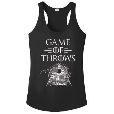 Great Game Of Throws Cornhole Bean Bag Toss Ladies PosiCharge Competitor Racerback Tank