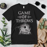 Great Game Of Throws Cornhole Bean Bag Toss Premium T-Shirt