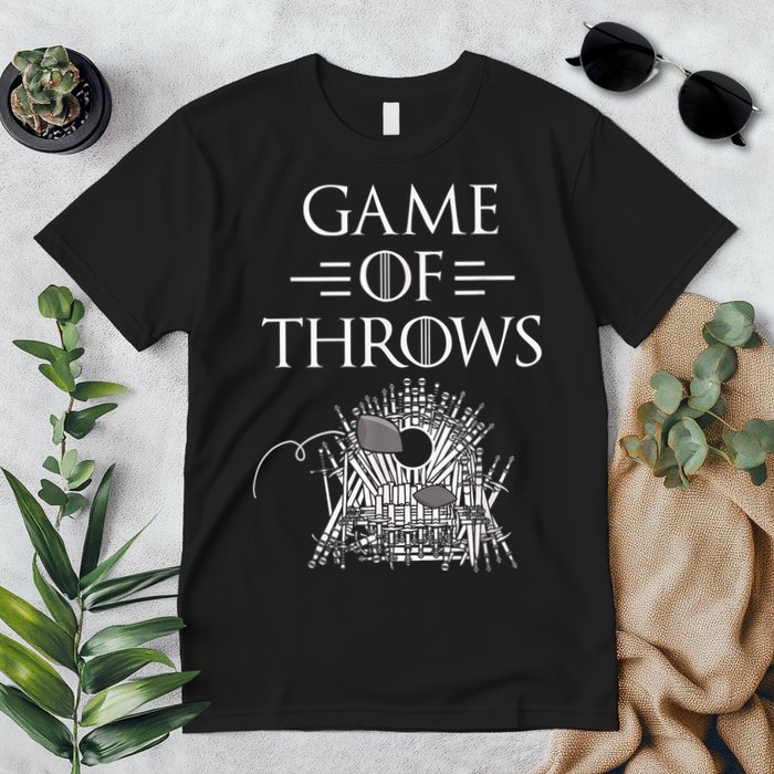 Great Game Of Throws Cornhole Bean Bag Toss Premium T-Shirt