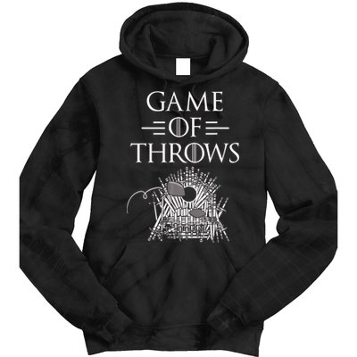 Great Game Of Throws Cornhole Bean Bag Toss Tie Dye Hoodie