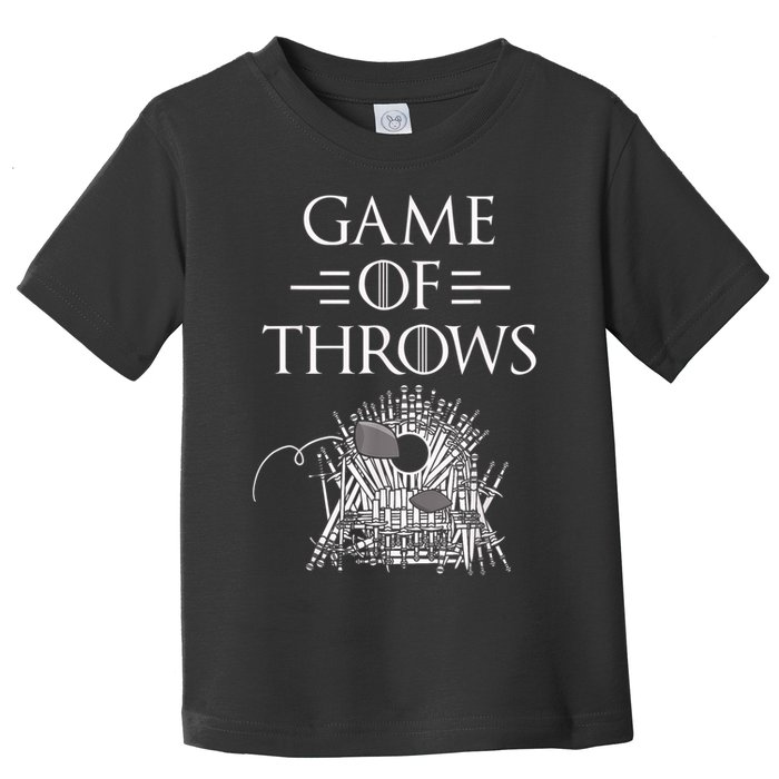 Great Game Of Throws Cornhole Bean Bag Toss Toddler T-Shirt