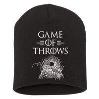 Great Game Of Throws Cornhole Bean Bag Toss Short Acrylic Beanie