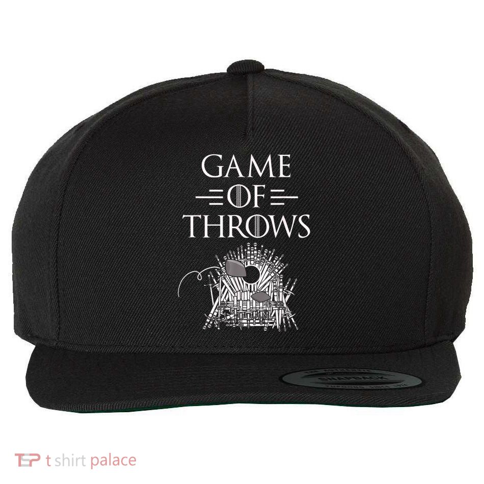 Great Game Of Throws Cornhole Bean Bag Toss Wool Snapback Cap