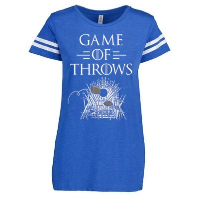 Great Game Of Throws Cornhole Bean Bag Toss Enza Ladies Jersey Football T-Shirt