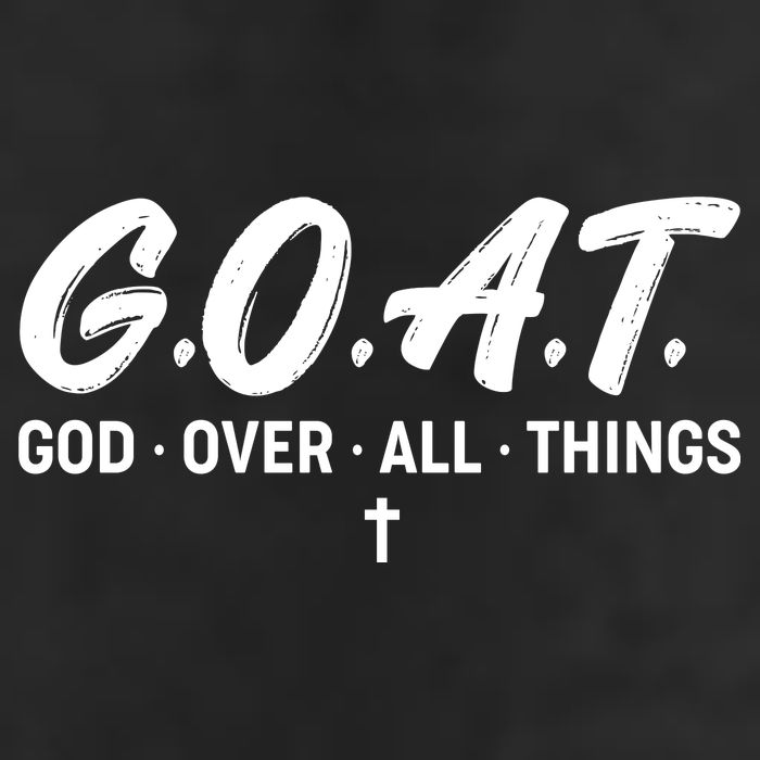 GOAT God Over All Things Adult Drive Performance Visor