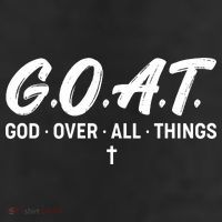 GOAT God Over All Things Trucker Hat