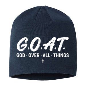 GOAT God Over All Things Sustainable Beanie