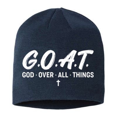 GOAT God Over All Things Sustainable Beanie