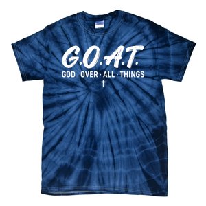 GOAT God Over All Things Tie-Dye T-Shirt