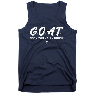 GOAT God Over All Things Tank Top