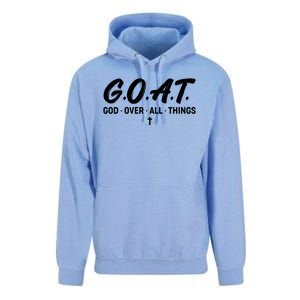 GOAT God Over All Things Unisex Surf Hoodie