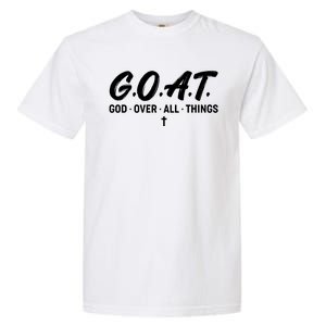 GOAT God Over All Things Garment-Dyed Heavyweight T-Shirt