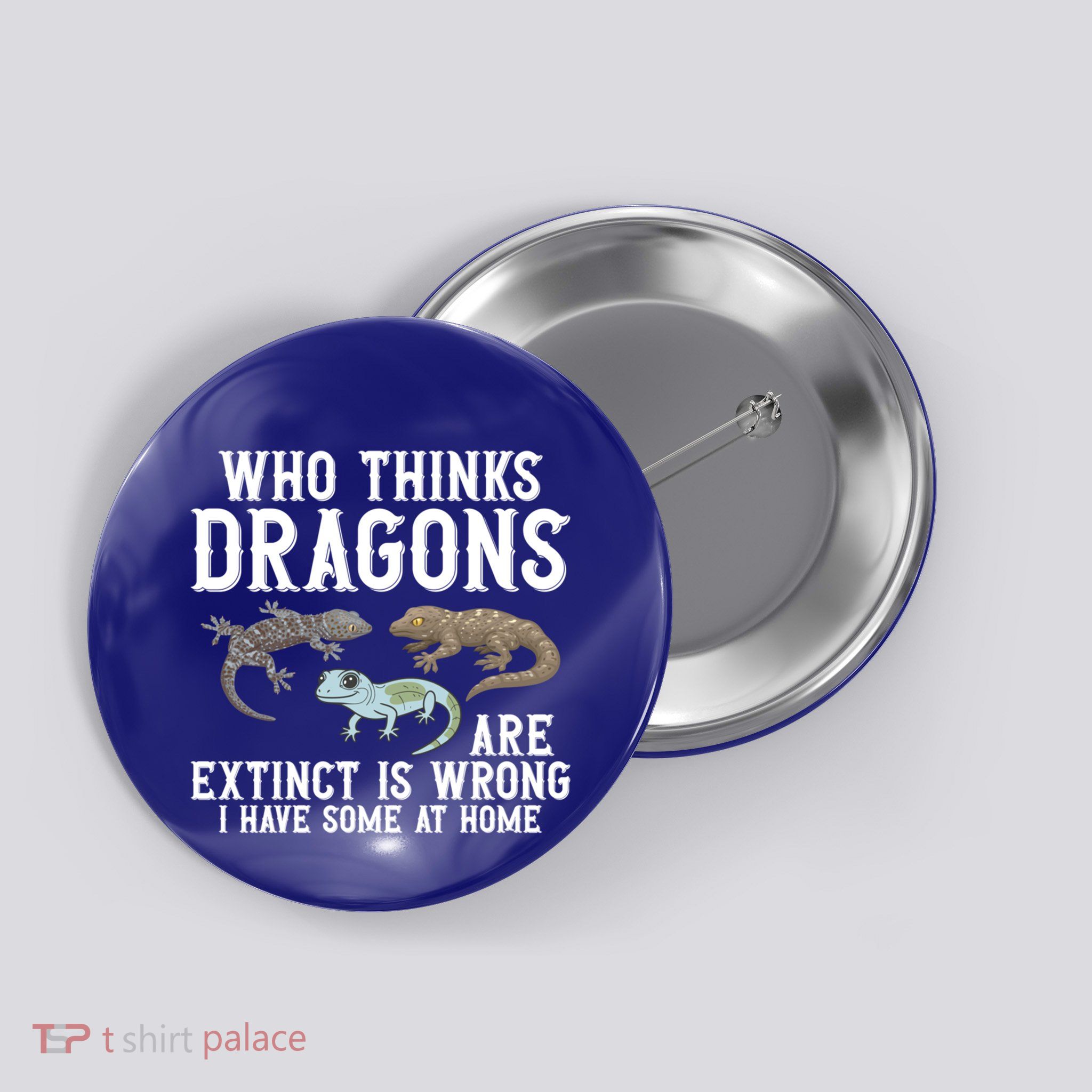 Gargoyle Gecko Outfit For Lizard Keeper Reptile Mom Gift Button