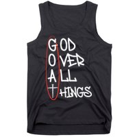 Goat God Over All Things Faith Christian Tank Top