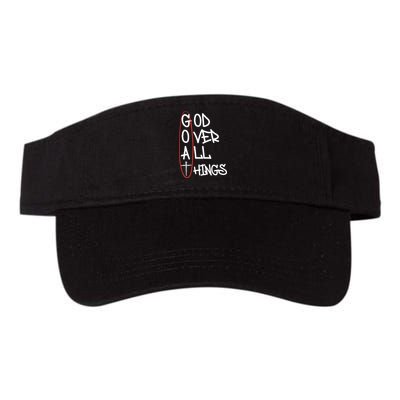 Goat God Over All Things Faith Christian Visor