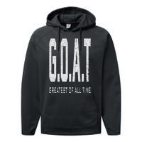 GOAT Greatest of All Time G.O.A.T Performance Fleece Hoodie