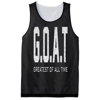 GOAT Greatest of All Time G.O.A.T Mesh Reversible Basketball Jersey Tank