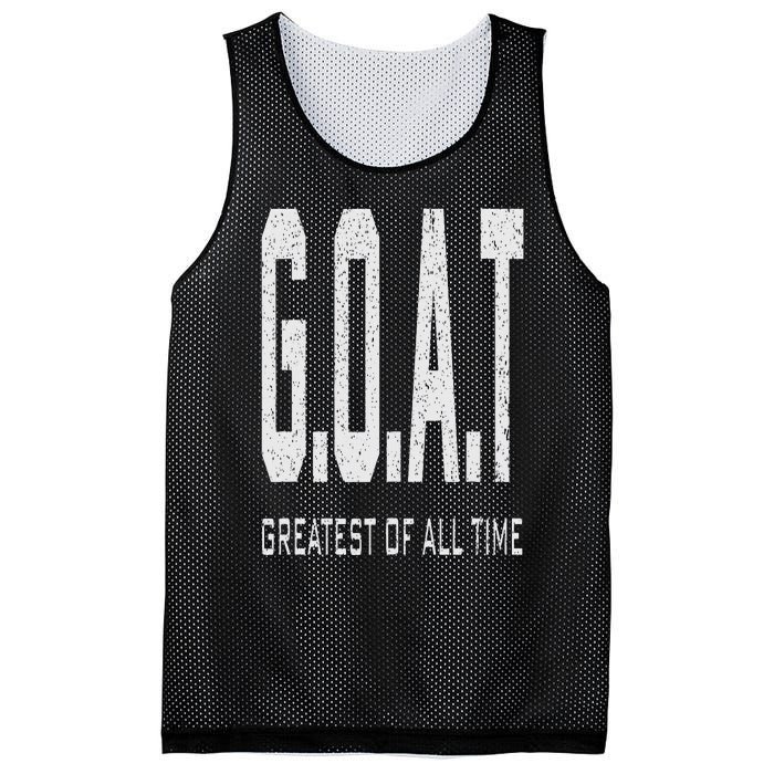 GOAT Greatest of All Time G.O.A.T Mesh Reversible Basketball Jersey Tank