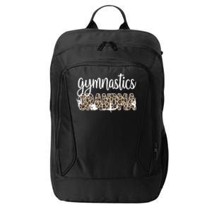 Gymnastics Grandma Of A Gymnast Gymnastics Grandmother Cool Gift City Backpack