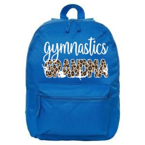 Gymnastics Grandma Of A Gymnast Gymnastics Grandmother Cool Gift 16 in Basic Backpack